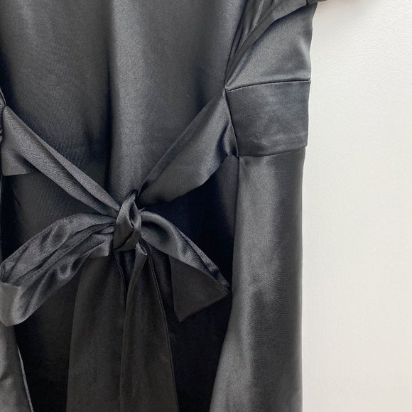 BLACK RUCHED BUST TOP - Picture 6 of 7